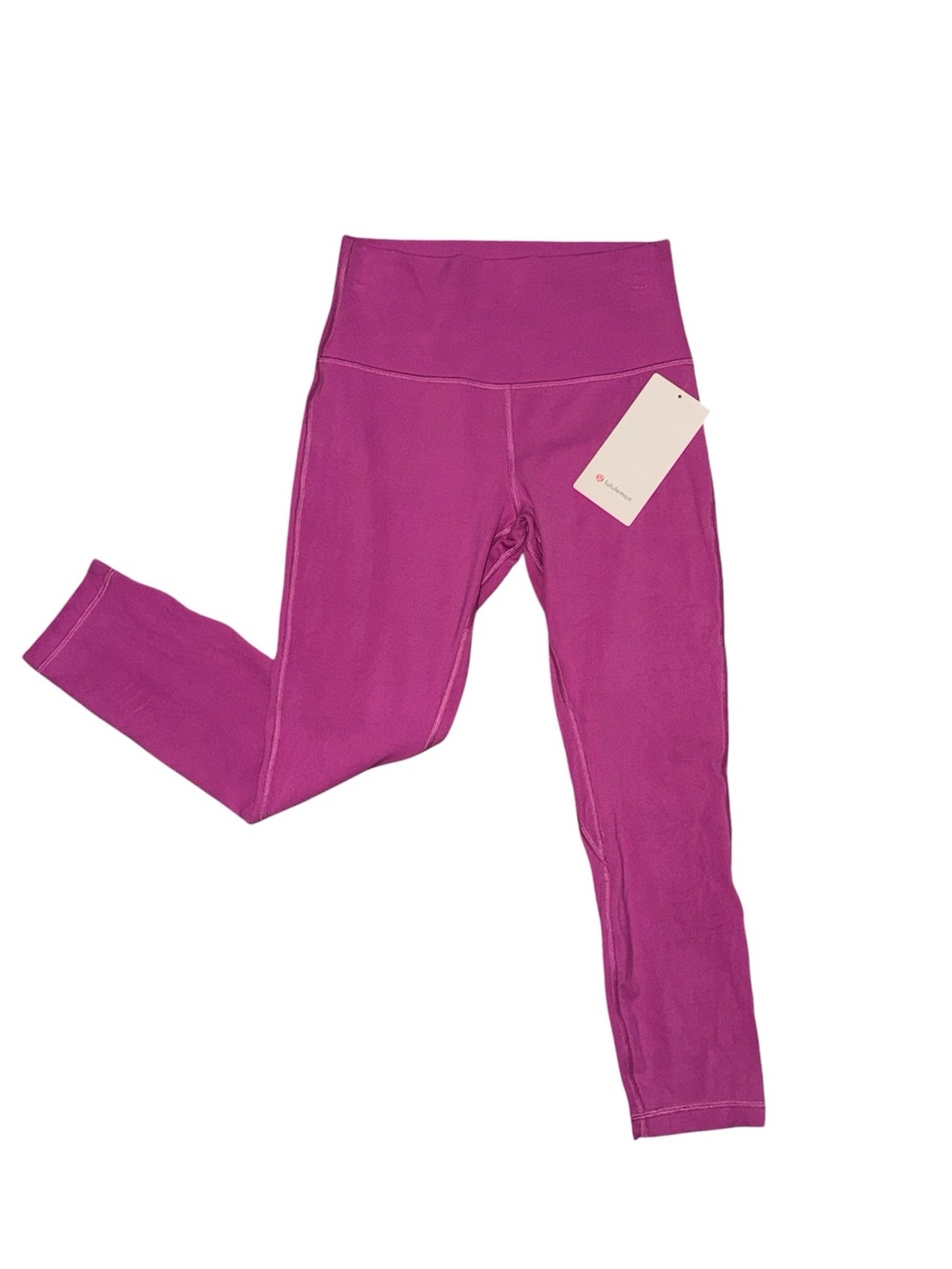 Lululemon Align HR Crop 23” Leggings Vivid Plum Pink Purple Size 8 NWT